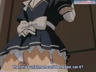 Maids paggawa pagtatalik pagsasanay para ang bago staff hentai