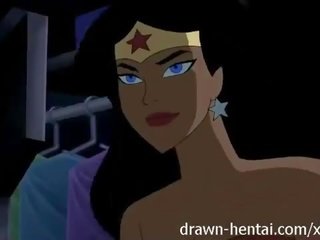 Justice league hentai - două pui pentru batman penis